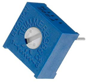 5X 1028F-20K Potentiometer: für den Einbau 1-Drehung,liegend 20kΩ 500mW SR PASSI