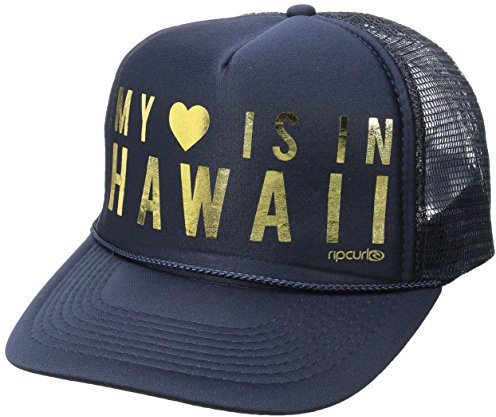 Rip Curl Junior's Hawaiian Heart Trucker Hat, Marineblau, Einheitsgröße