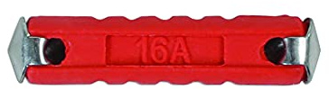 Connect 30508 Continental Auto Fuses 16A, Red 100pc