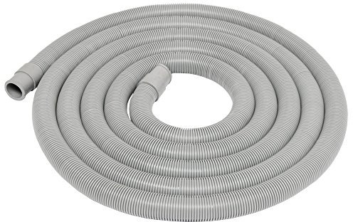eyepower 3,5m Flexibler Ablaufschlauch für Waschmaschine und Spülmaschine mit Haltebogen Geschirrspüler Abflussschlauch Ersatzteile - Ablauf Wasserschlauch - Abwasserschlauch Flexibel und Universal