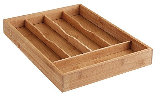 Secret de gourmet Range Couvert - 34 x 25 cm. - Bambou