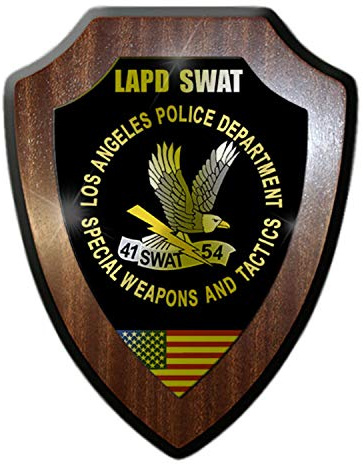 Wappenschild LAPD SWAT Los Angeles Police Department Special Weapons #18390