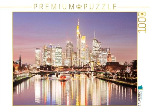 CALVENDO Puzzle Stadt der Lichter | 1000 Teile Lege-Größe 64 x 48 cm Foto-Puzzle für glückliche Stunden