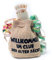 TREND IMPORT Jutebeutel Willkommen im Club der Alten Säcke Geldgeschenk - Alter Jutebeutel mit Kordel, 17 x 18 x 8 cm
