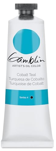 Gamblin : Artist Oil Paint : 37ml : Cobalt Teal