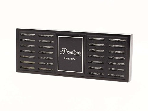 Passatore Polymerbefeuchter Rechteckig (ca. 50-100 Zigarren) Schwarz