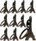 Inconnu LOT REVENDEUR DE 50 Porte-CLE Tour Eiffel Paris Bronze Prix CHOQUANT