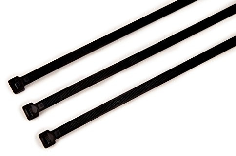 3M 360CW-C Scotchflex FS 360 CW-C Kabelbinder, Schwarz, 4,8 mm x 360 mm