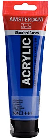 Amsterdam Standard Series Acrylique Tube 120 ml Outremer 504 (17095042)