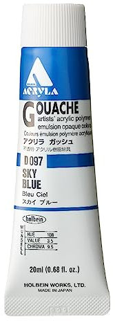 Holbein Acryla Gouache (Sky Blue) by Holbein Acryla Gouache