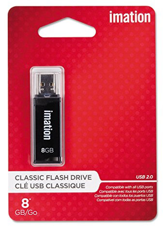 Imation Unidad Flash USB Classic Negro 8 GB