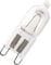 OSRAM Lampe spéciale four halogène G9 Special Oven T / Ampoule pour four 25 Watt / culot à broches / Transparent blanc chaud - 2700K 230v
