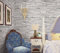 Blooming Wall Papier peint mural motif briques de pierre, 52,8 x 100 m², gris clair