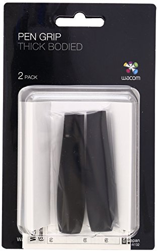 Wacom ACK-30002 Wide Bodied Pen Grip Grafiktablett-Eingabestift-Halter schwarz