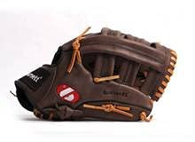 GL-130 RH braun Baseball Handschuh, Echtleder, Wettkampf, Outfield & Softball 13 (für Rechtshänder, Wird an der rechten Hand getragen)