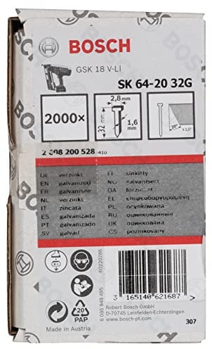Clavo galvanizado SK64-20:32mm: 2.000uds