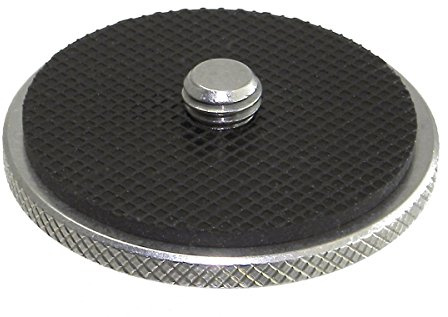 Desmond Rock Steady SS Stainless Steel 1/4 to 3/8 Bushing Adapter/Tripod 50mm Diameter