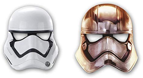 6 Masques Star Wars VII 7 - Taille Unique