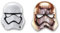 6 Masques Star Wars VII 7 - Taille Unique