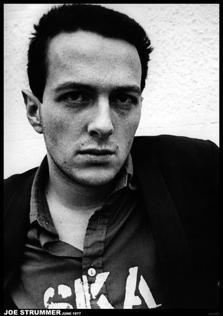 The Clash Poster Joe Strummer June 1977-84x60cm