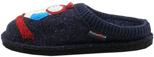 HAFLINGER Tiermotiv Walkstoff Pantoffel Hausschuh Unisex