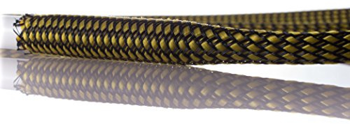 Gewebeschlauch Hifi Lab 8mm Geflechtschlauch Kabelschutz Schutzschlauch Lautsprecherkabel Schutz 6m