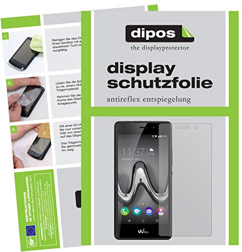 dipos I 6x Screen Protector matte compatible with Wiko Tommy Protection Films