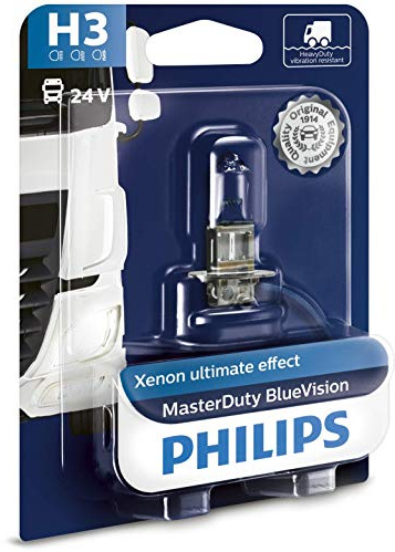Philips MasterDuty BlueVision 24V H3 Scheinwerferlampe