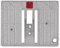 BERNINA Geradstichplatte für 430, 440 + 630 (5 mm)