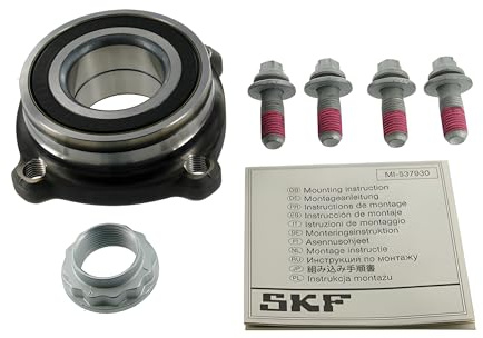 SKF Radlagersatz mit ABS-Sensorring VKBA 3675 Position Hinterachse Höhe 73mm Länge 137mm Breite 131mm - OE Qualität