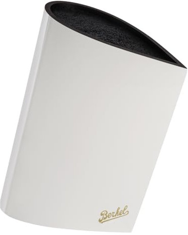 Berkel (Coltelli Made in Maniago) - Linea BAG CEPPO VUOTO Ceppo BAG VUOTO rivestimento Bianco - Confezionato in Elegante Scatola