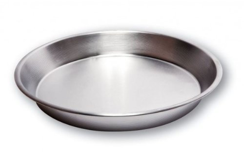 STAMPO DA FORNO PROFESSIONALE IN ALLUMINIO TORTIERA PER CROSTATA RUOTO PASTIERA QUICHE - cm.18