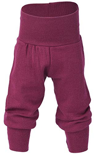 Engel Baby Hose aus Wolle-Seide, Orchidee, 74/80