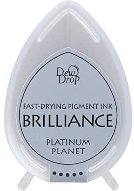 Tsukineko Brilliance Dew Drop Stempelkissen – Platinum Planet