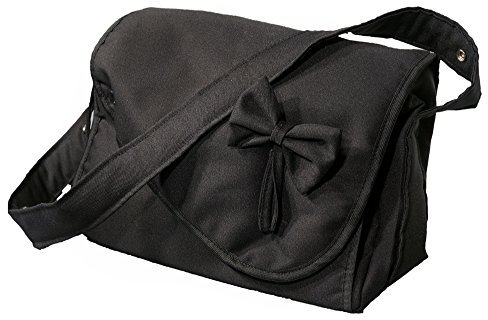 EICHHORN Kinderawgen Wickeltasche inklusive Wickelunterlage - Schwarz