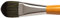 Isabey pinceau : Filbert Series : 6572 taille 18
