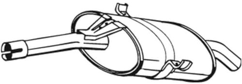 BOSAL Endschalldämpfer 228-331