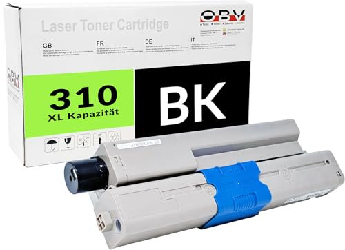 OBV Kompatibel 44469803 Toner für Oki C310 C330 C510 MC351MC352 MC351 MC562 schwarz
