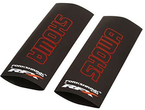 RFX fxfg 10000 55rd forkshrink oberen Gabel Guard Universal 125–525 CC, Rot