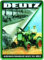 1864. Schild ARTDECO-MINI DEUTZ Traktor