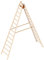Layher Holzstehleiter 1038 14 Sprossen Arbeitshöhe 5,15 m