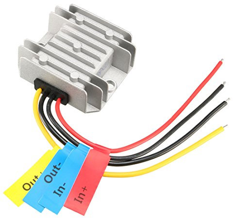 sourcing map DC 12V 24V 48V 60V 72V auf DC 5V 10A 50W Wasserdicht Netzteil Konverter Regler