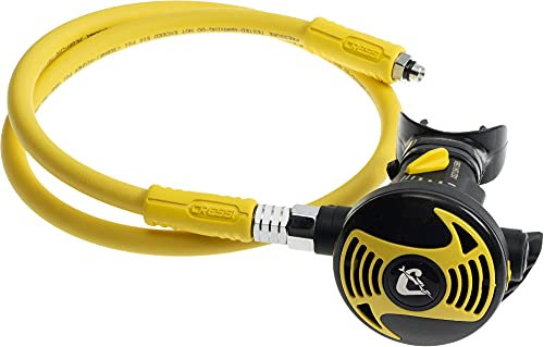Cressi Premium Oktopus mit gelben Schlauch