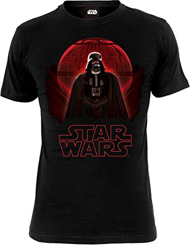 Star Wars Rogue One - Darth Vader Death Star Männer T-Shirt schwarz 3XL