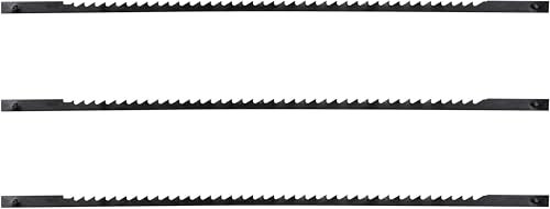Güde 55080 Sägeblatt für Dekupiersägen 10TPI 3-tlg. SB (132 mm, 3 Stück)