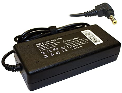 Power4Laptops Adattatore Alimentatore per Portatile Caricabatterie Compatibile con Packard Bell EasyNote TM85-JN-101IT