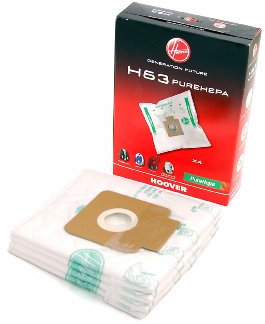 Hoover 35600536 - Sacchetti per aspirapolvere H63