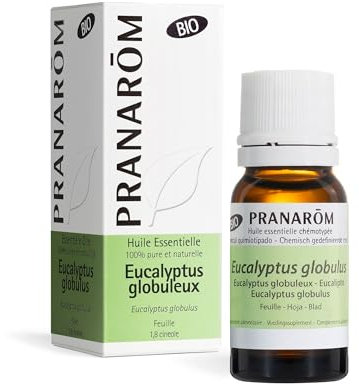 Pranarôm | Huile Essentielle Eucalyptus Globuleux Bio | Eucalyptus globulus | Feuille | 10 ml