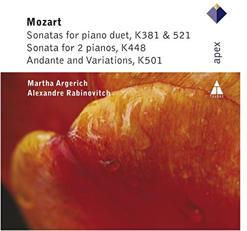 Sonatas for Piano Duet,K 381 & 521/K 501/K 448