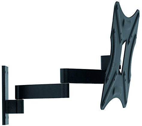 REF.252 Soporte tv articulado para televisiones LED, LCD planas de 14 18 19 20 21 22 28 32 y 37 se adapta los distintos tamaños de televisor ya que cuenta con dos placas con distintas distancias entre agujeros de montaje 5x5cm 7,5x7,5cm 10x10cm y 20x20cm como se puede ver en las fotos, por lo es muy adaptables a distintos tamaños de televisores